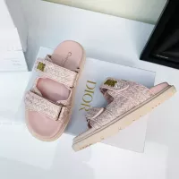 $96.00 USD Christian Dior Slippers For Women #1292655