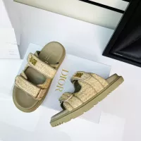 $96.00 USD Christian Dior Slippers For Women #1292656