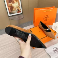 $102.00 USD Hermes Flat Shoes For Women #1293084