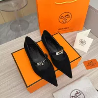 $102.00 USD Hermes Flat Shoes For Women #1293085