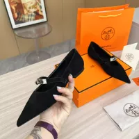 $102.00 USD Hermes Flat Shoes For Women #1293085