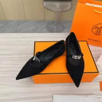 $102.00 USD Hermes Flat Shoes For Women #1293085