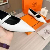 $102.00 USD Hermes Flat Shoes For Women #1293086