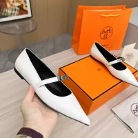 $102.00 USD Hermes Flat Shoes For Women #1293086