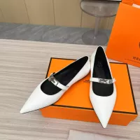 $102.00 USD Hermes Flat Shoes For Women #1293086