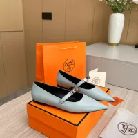 $102.00 USD Hermes Flat Shoes For Women #1293087