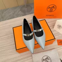 $102.00 USD Hermes Flat Shoes For Women #1293087