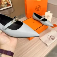 $102.00 USD Hermes Flat Shoes For Women #1293087