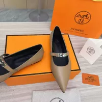 $102.00 USD Hermes Flat Shoes For Women #1293088