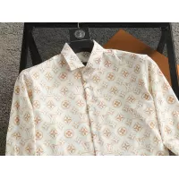 $52.00 USD Louis Vuitton LV Shirts Long Sleeved For Men #1294351