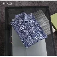 $52.00 USD Christian Dior Shirts Long Sleeved For Men #1294366
