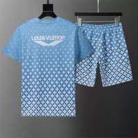 $42.00 USD Louis Vuitton LV Tracksuits Short Sleeved For Men #1294456