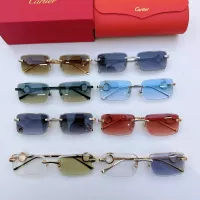 $60.00 USD Cartier AAA Quality Sunglassess #1294671