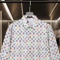 $72.00 USD Louis Vuitton LV Shirts Long Sleeved For Men #1295341