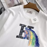 $72.00 USD Hermes T-Shirts Short Sleeved For Men #1295517