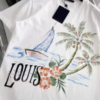 $72.00 USD Louis Vuitton LV T-Shirts Short Sleeved For Men #1295529