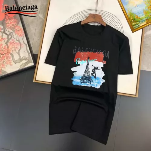 Balenciaga T-Shirts Short Sleeved For Unisex #1298203 $25.00 USD, Wholesale Replica Balenciaga T-Shirts