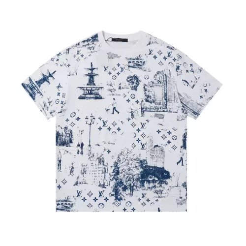 Louis Vuitton LV T-Shirts Short Sleeved For Unisex #1299121 $34.00 USD, Wholesale Replica Louis Vuitton LV T-Shirts