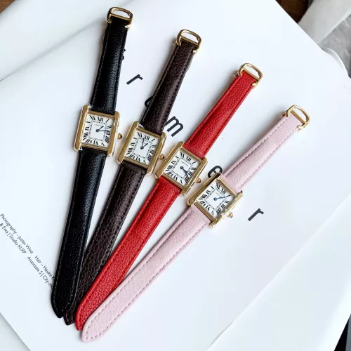 Replica Cartier Watches In Gold #1301473 $29.00 USD for Wholesale
