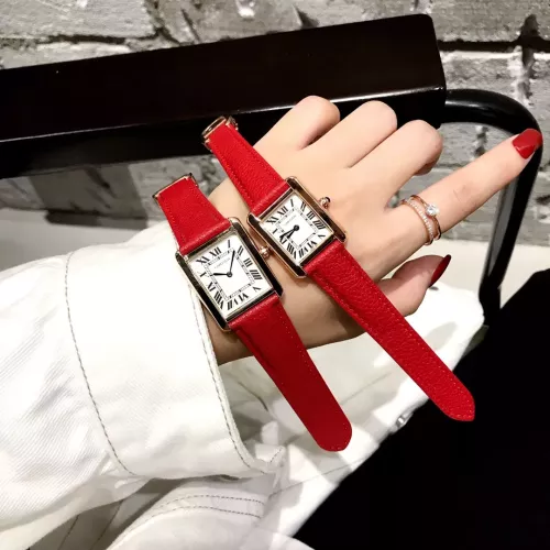 Replica Cartier Watches In Rose Gold #1301477 $29.00 USD for Wholesale