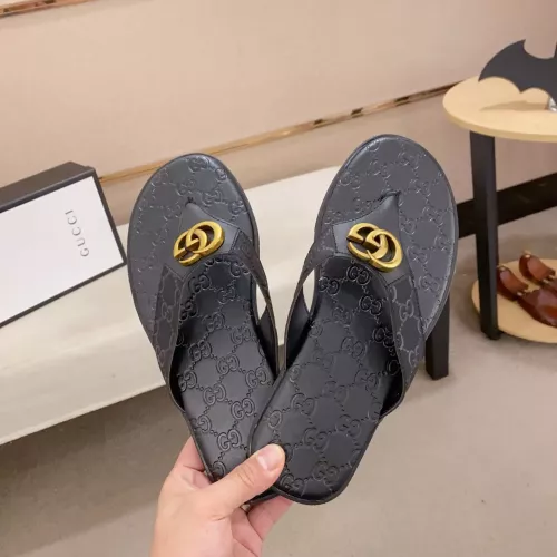 Replica Gucci Slippers For Men #1303379 $45.00 USD for Wholesale