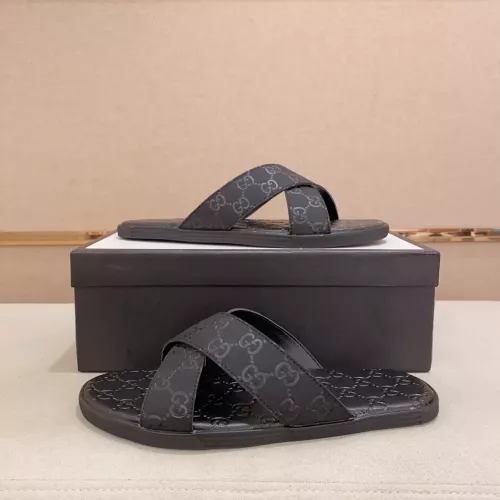 Replica Gucci Slippers For Men #1303382 $45.00 USD for Wholesale
