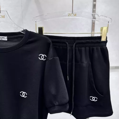 Replica Chanel Tracksuits Short Sleeved For Women #1303817 $88.00 USD for Wholesale
