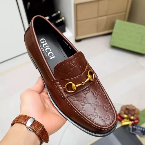 Replica Gucci Oxfords Shoes For Men #1303883 $88.00 USD for Wholesale