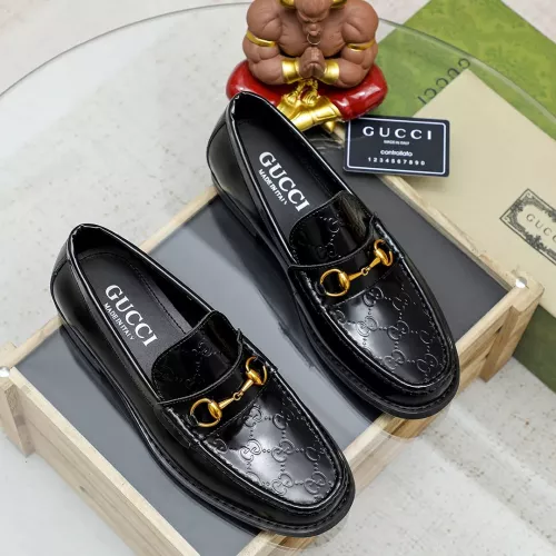 Replica Gucci Oxfords Shoes For Men #1303885 $88.00 USD for Wholesale
