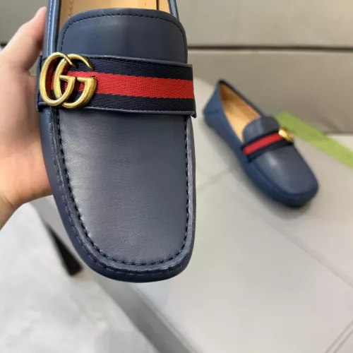 Replica Gucci Oxfords Shoes For Men #1303957 $88.00 USD for Wholesale
