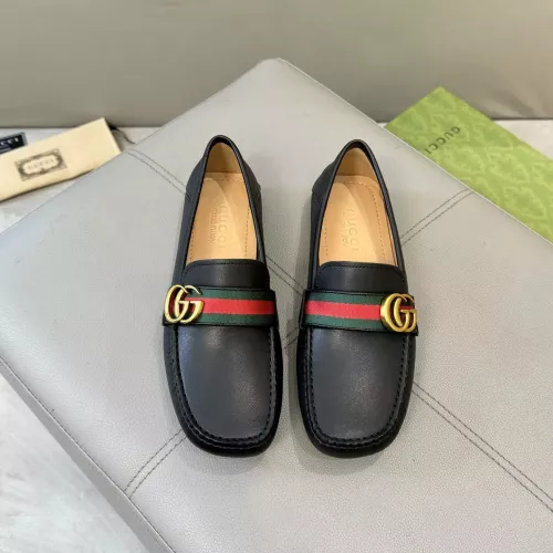 Replica Gucci Oxfords Shoes For Men #1303958 $88.00 USD for Wholesale