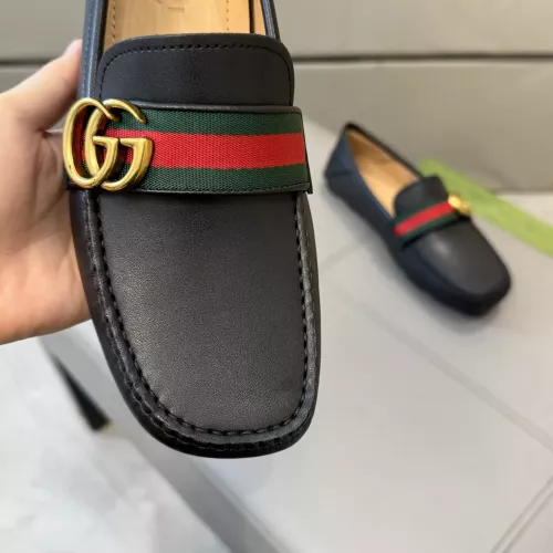 Replica Gucci Oxfords Shoes For Men #1303958 $88.00 USD for Wholesale