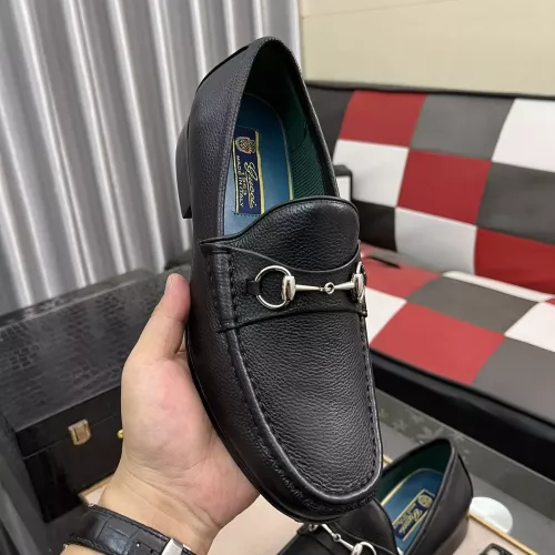 Replica Gucci Oxfords Shoes For Men #1303966 $92.00 USD for Wholesale