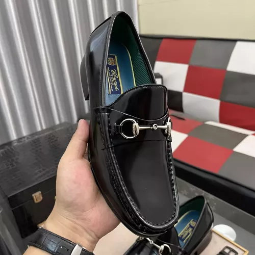 Replica Gucci Oxfords Shoes For Men #1303968 $92.00 USD for Wholesale