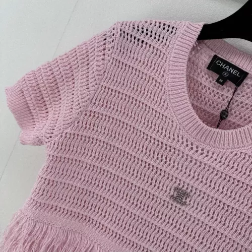 Replica Chanel T-Shirts Short Sleeved For Women #1304061 $72.00 USD for Wholesale