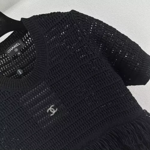 Replica Chanel T-Shirts Short Sleeved For Women #1304066 $72.00 USD for Wholesale
