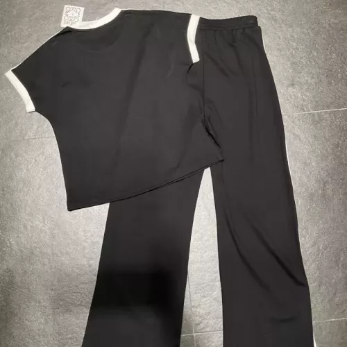 Replica LOEWE Tracksuits Short Sleeved For Women #1304117 $88.00 USD for Wholesale