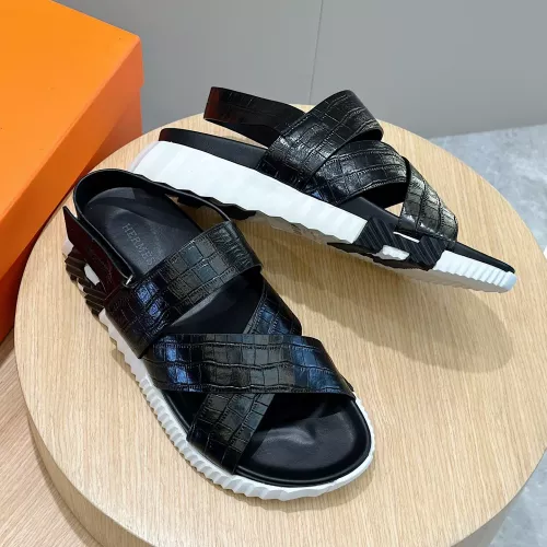 Replica Hermes Sandal For Men #1304478 $72.00 USD for Wholesale