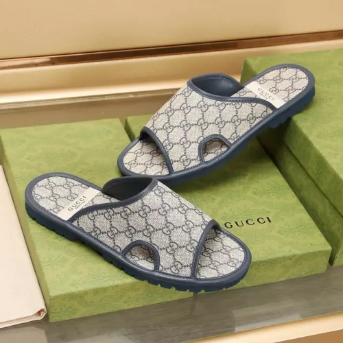 Replica Gucci Slippers For Men #1304566 $68.00 USD for Wholesale