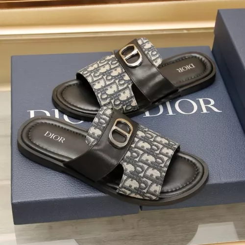 Replica Christian Dior Slippers For Men #1304572 $72.00 USD for Wholesale
