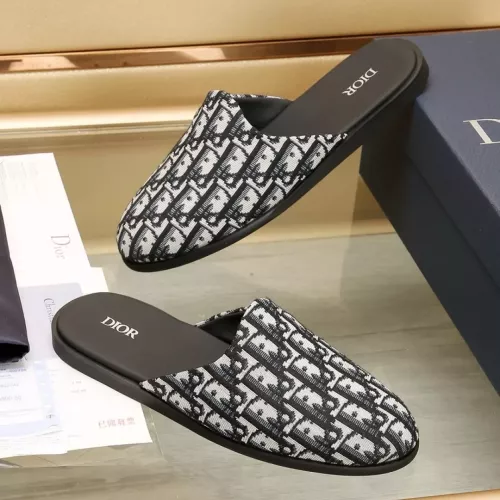 Replica Christian Dior Slippers For Men #1304577 $76.00 USD for Wholesale