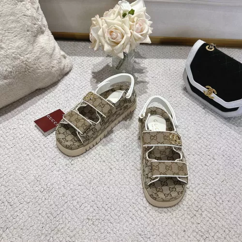 Replica Gucci Sandal For Women #1304718 $98.00 USD for Wholesale