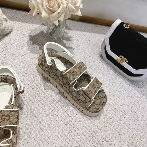 Replica Gucci Sandal For Women #1304718 $98.00 USD for Wholesale