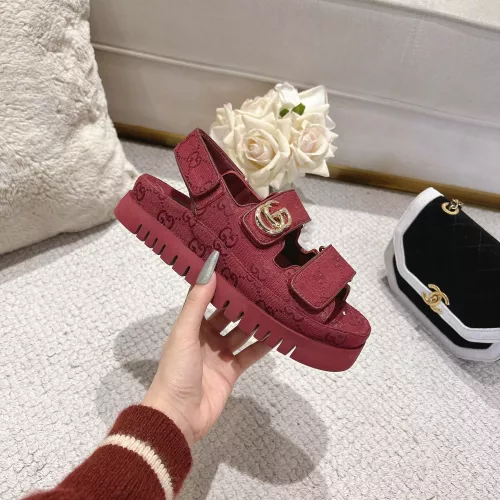 Replica Gucci Sandal For Women #1304719 $98.00 USD for Wholesale