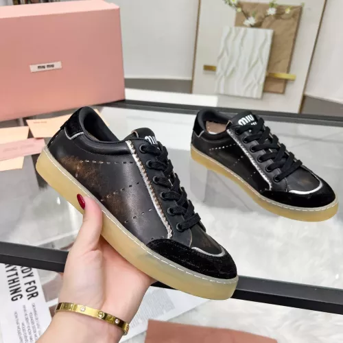 Replica MIU MIU Casual Shoes For Women #1304764 $92.00 USD for Wholesale