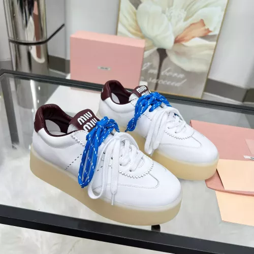 Replica MIU MIU Casual Shoes For Women #1304766 $96.00 USD for Wholesale