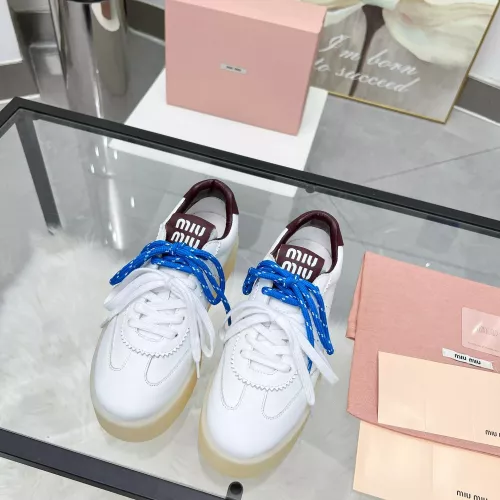Replica MIU MIU Casual Shoes For Women #1304766 $96.00 USD for Wholesale