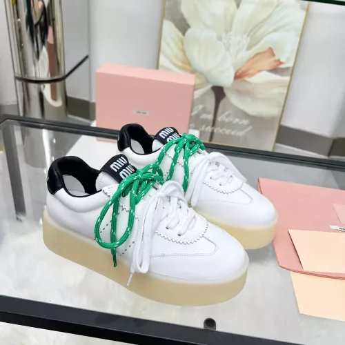 Replica MIU MIU Casual Shoes For Women #1304767 $96.00 USD for Wholesale