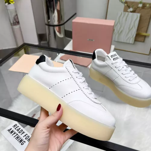 Replica MIU MIU Casual Shoes For Women #1304769 $96.00 USD for Wholesale