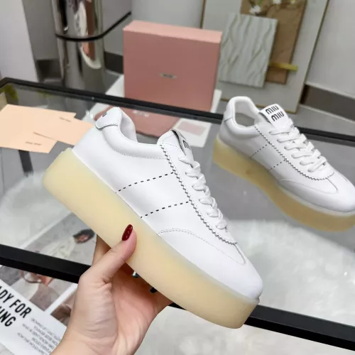 Replica MIU MIU Casual Shoes For Women #1304770 $96.00 USD for Wholesale